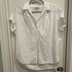 Madewell Central Shirt in White